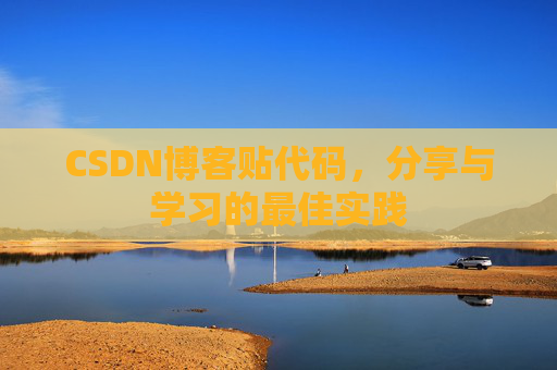 CSDN博客贴代码,分享与学习的最佳实践